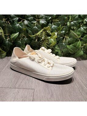Olukai Pehuea Li Sneakers Casual Women's Shoes Size 11 B White